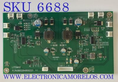 LED DRIVER PARA MONITOR SPANPIXEL / NUMERO DEPARTE LID49 / 860284800221 / 880202491020 / IB16150249 / MODELOS SSP4956-AGB-G01 / SSP4956-AGB-J01